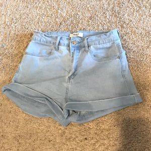 High Waisted Jean Shorts